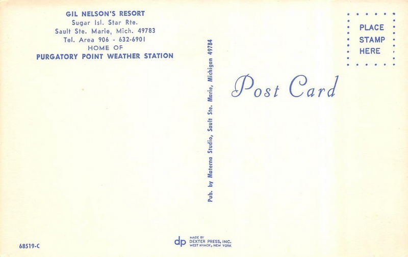 Gil Nelsons Resort - Vintage Postcard (newer photo)